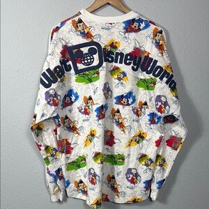 Disney World Women's Spirt Jersey Graphic Shirt‎